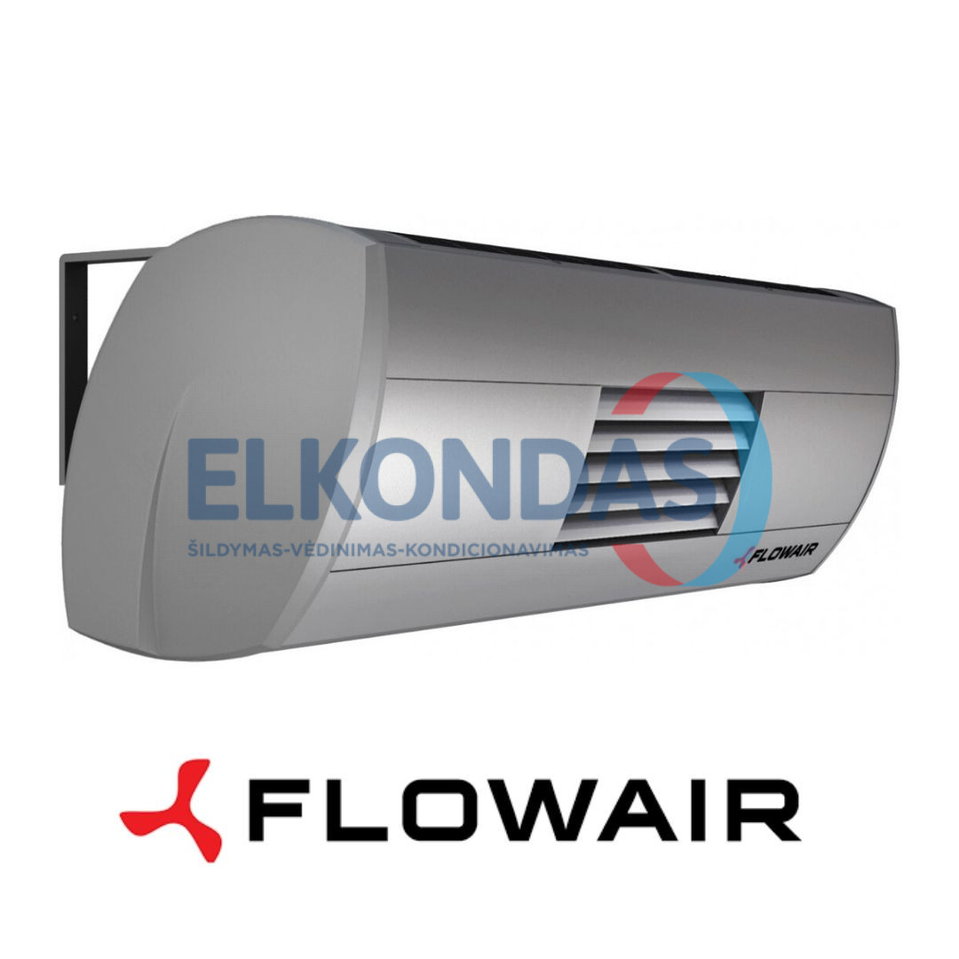 Elektrinė oro užuolaida ir oro šildytuvas viename įrenginyje – ELiS DUO-E-100 | Flowair