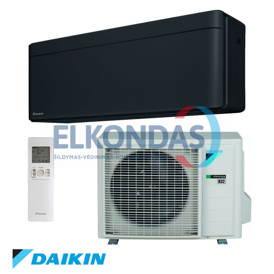 Daikin NORDIC STYLISH Split Inverter oro kondicionierius/ šilumos siurblys (oras-oras) FTXTA30BB/RXTA30B (-25°C)