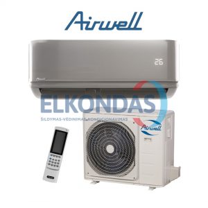 Airwell Harmonia oro kondicionierius/šilumos siurblys oras-oras HDMB-050N-09M22-GY/YDAB-050H-09M22 (-15°C)