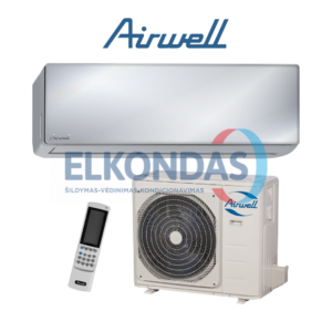 Airwell Harmonia oro kondicionierius/šilumos siurblys oras-oras HDMB-025N-09M22-MR/YDAB-025H-09M22 (-15°C)