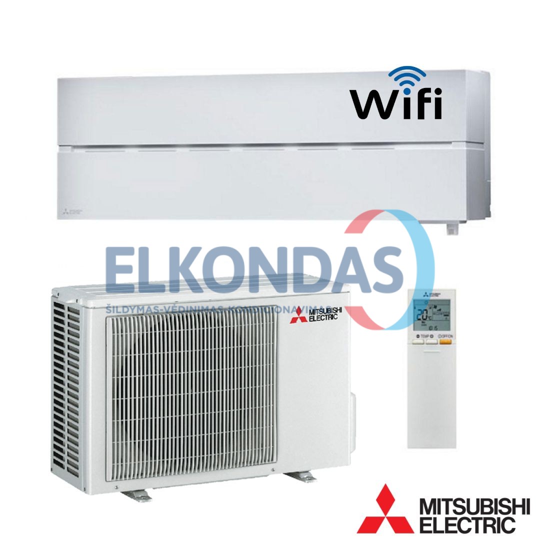 Mitsubishi Electric oro kondicionierius/šilumos siurblys oras-oras MSZ-LN50VG2W/MUZ-LN50VGHZ2